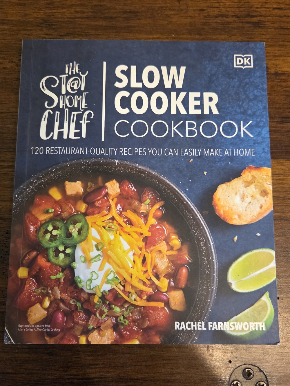 Source Unknown The Stay at Home Chef Slow Cooker Cookbook - Blue Cover
